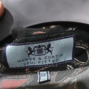 Hawes & Curtis Women's Black Button Down Shirt